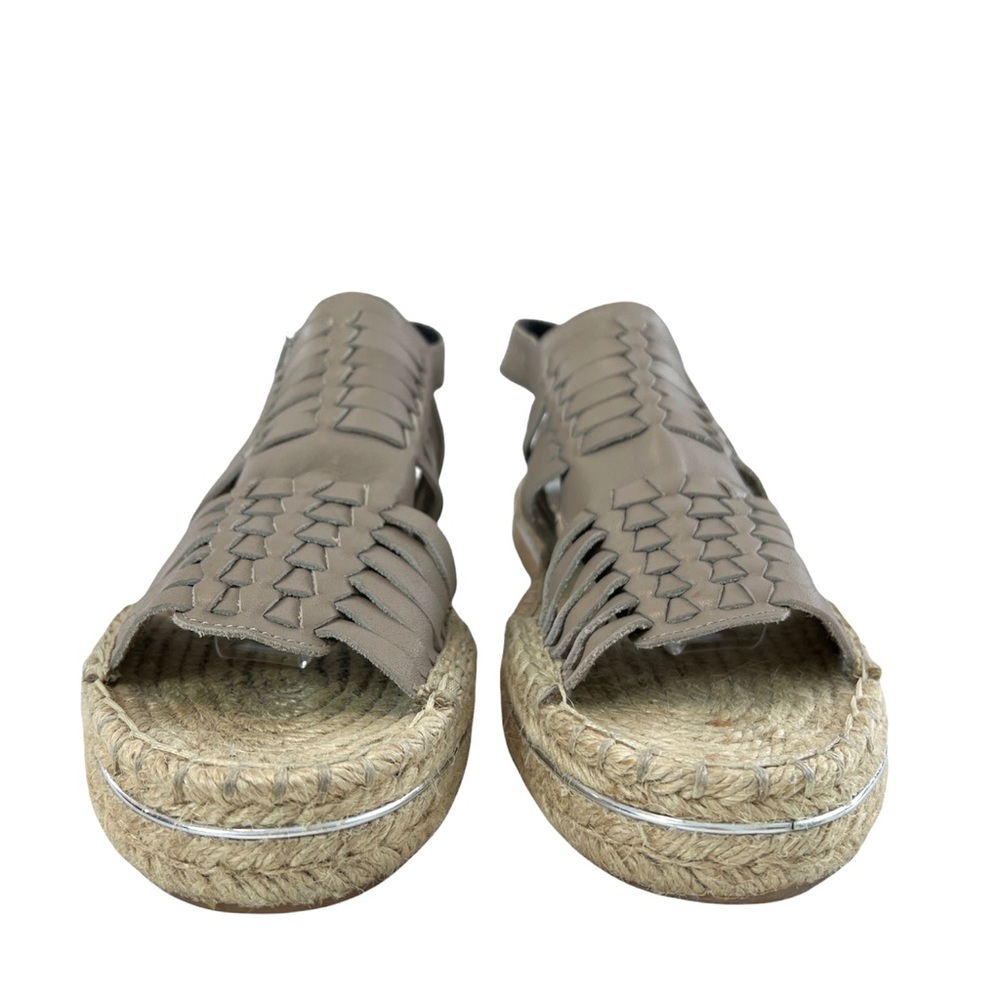 Rebecca Minkoff Gabriel Huarache Platform Espadrille Sandals Size 8M - Picture 5 of 16